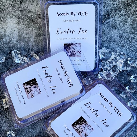 Exotic Ice Soy Wax Melt - Picture 2 of 3